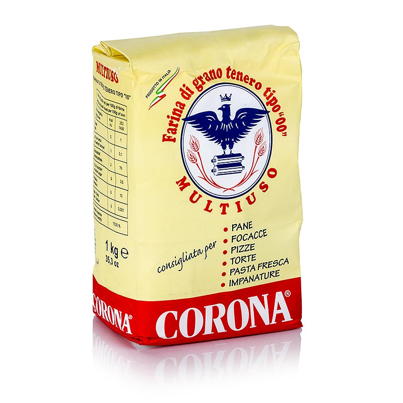Molino - Mehl "farina corona multiuso", für Back & Teigwaren, Corona, 1 kg
