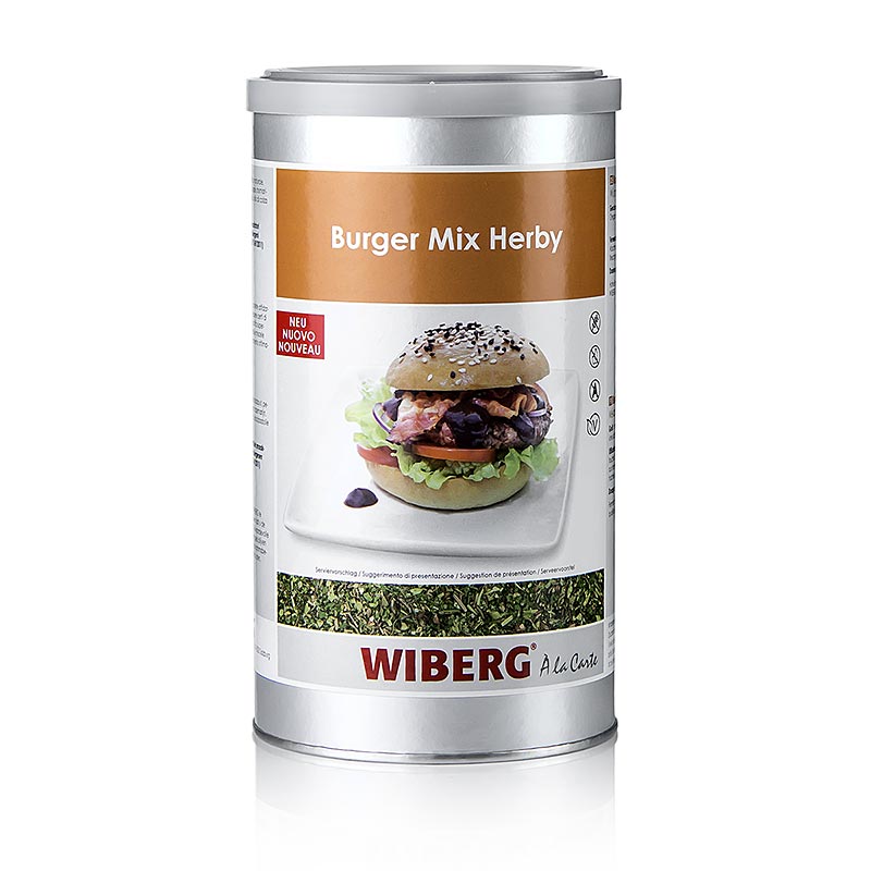 Wiberg Burger Mix Herby, mélange de condiments, 400 g