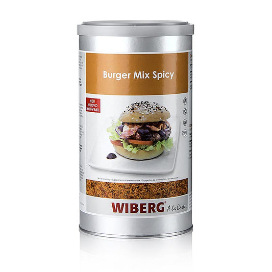 Wiberg Burger Mix Spicy, mélange de condiments, 760 g