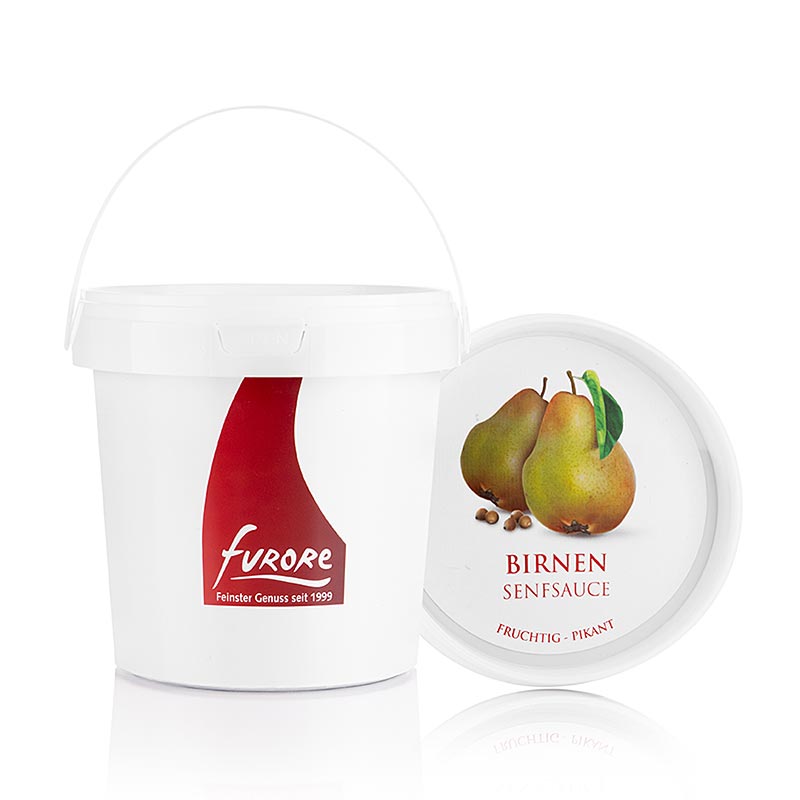 Furore -Moutarde, avec morceaux, 1,3 kg