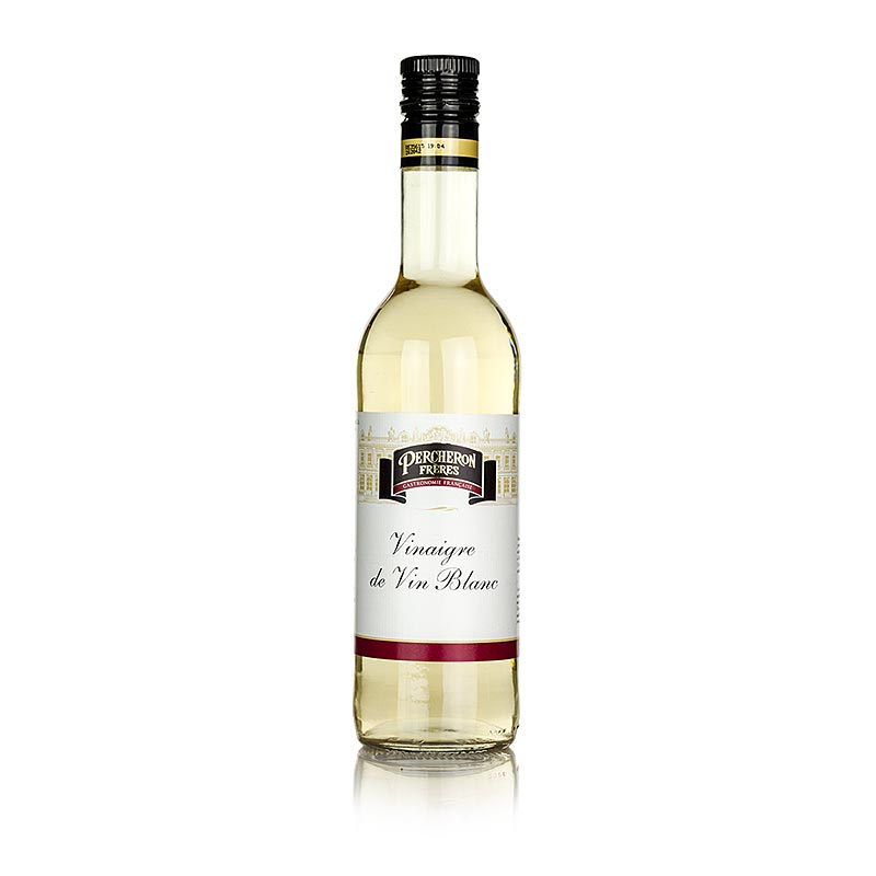 Aceto di vino bianco, 6% di acidità, Percheron, 500 ml