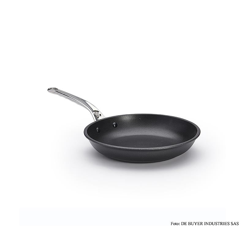 deBUYER "Choc Extreme" Padella antiaderente per piani a induzione, manico in acciaio inossidabile, ø 24 cm, 1 pz.