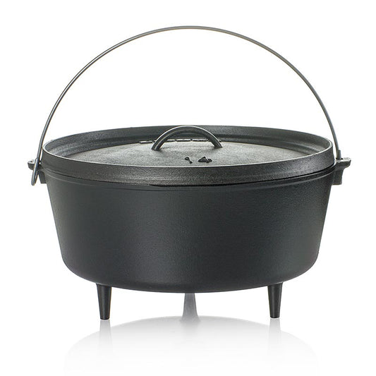 Accessori - Pentola Lodge "Camp Dutch Oven", 3 piedi, Ø 35,6 cm, incl. coperchio, 9,5, 1 pz.
