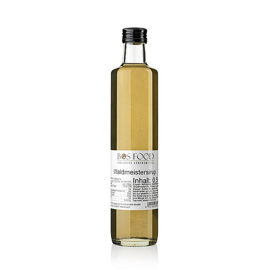 BOS FOOD Sirop d'aspérule extra, sans colorant, 500 ml