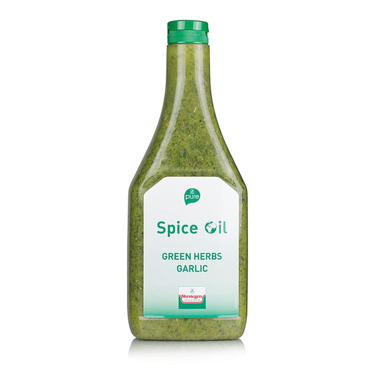 Huile épicée aux herbes vertes et à l'ail, Verstegen, 870 ml