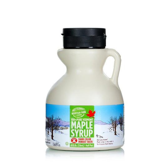 Sciroppo d'acero - Dark Robust, Vermont, 236 ml | Pasticceria, dessert, sciroppi | thungourmet