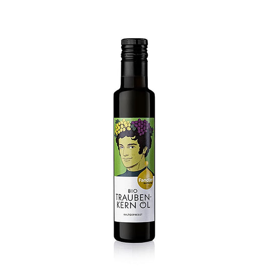 Huile de pépins de raisin, pressée à froid, Fandler, BIO, 100 ml