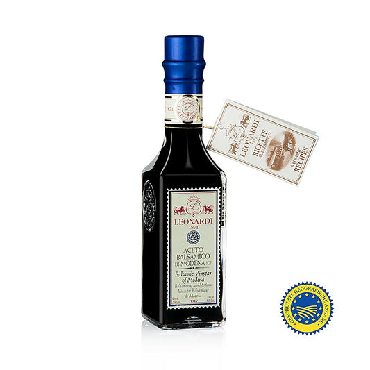 Aceto balsamico Modena IGP, invecchiato 2 anni, Leonardi, 250 ml