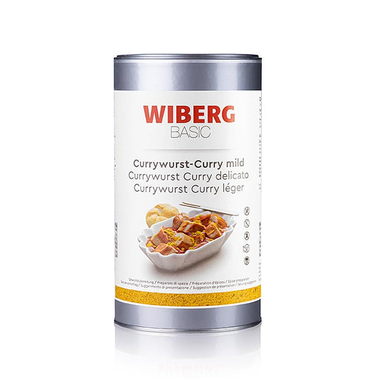 Wiberg BASIC Currywurst Curry doux, mélange d'épices, 580 g