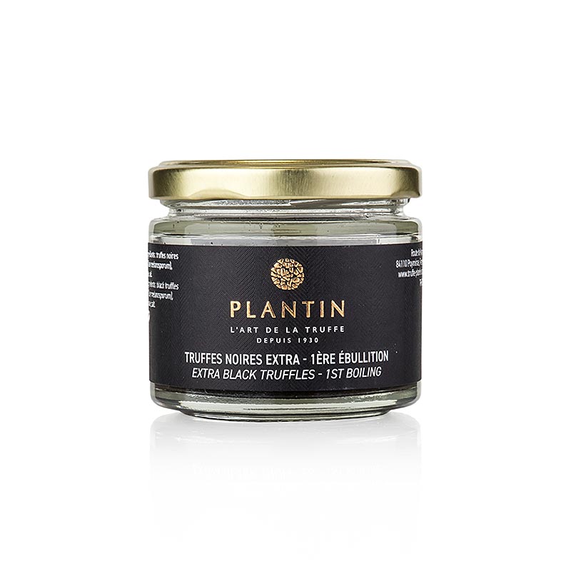 Truffes d'hiver extra (Tuber Melanosporum), truffes entières, rondes, Plantin, 50 g