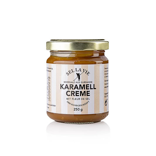 Sel la Vie - Crema al caramello con fleur de sel, 250 g