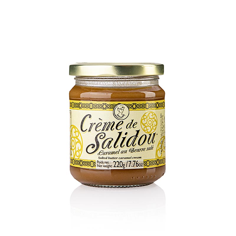 Creme de Salidou, crema al caramello con burro salato, 220 g