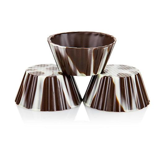 Dobla - Moule à chocolats - « Victorias », marbré, ø 40-65 mm, hauteur 30 mm, 904 g, 84 pièces