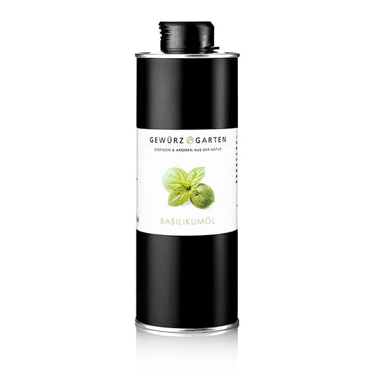 Olio al basilico Gewürzgarten in olio di colza, 500 ml