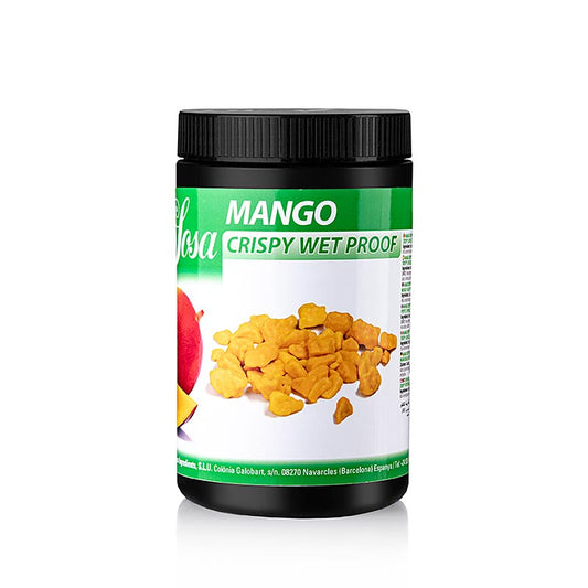 Sosa Crispy - Mangue, résistant à l'humidité, enrobé de beurre de cacao (38782), 400 g