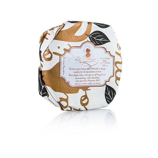 Choco Cake, cioccolato al latte con gianduja e nocciole, Ø 11,5 cm, La Molina, 200 g