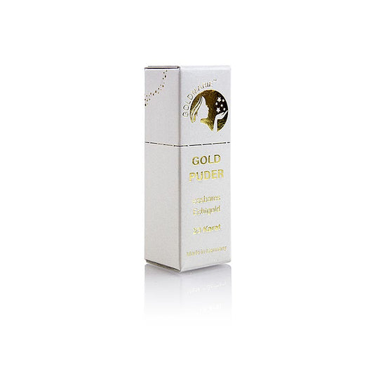Oro - Scaglie di foglia d'oro "Goldmarie", 23 carati, circa 0,5-1mm², 0,1 g