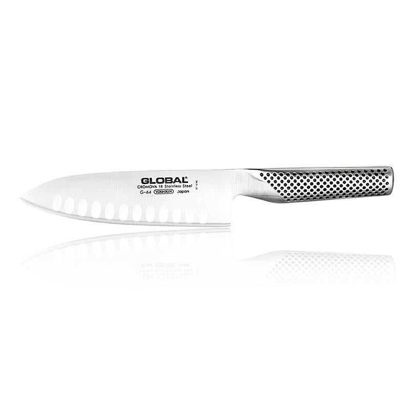 Coltello Santoku Global G-64 / G-84 con manico, 16 cm, 1 pz.