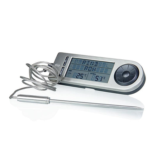 Thermomètre à rôtis numérique Rösle, sonde de mesure en acier inoxydable, 14,5cm, 1 pc