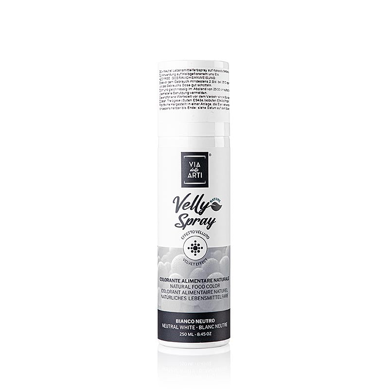 Burro di cacao spray, effetto velluto, bianco (neutro), Velly, 250 ml