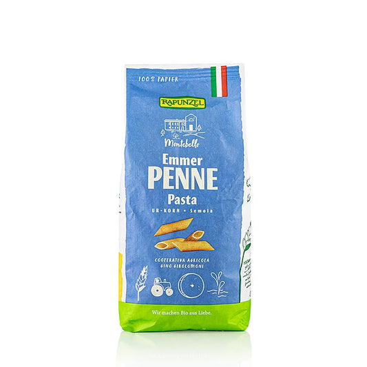 Rapunzel, Pasta di farro - Penne, Semola, BIO, 500 g