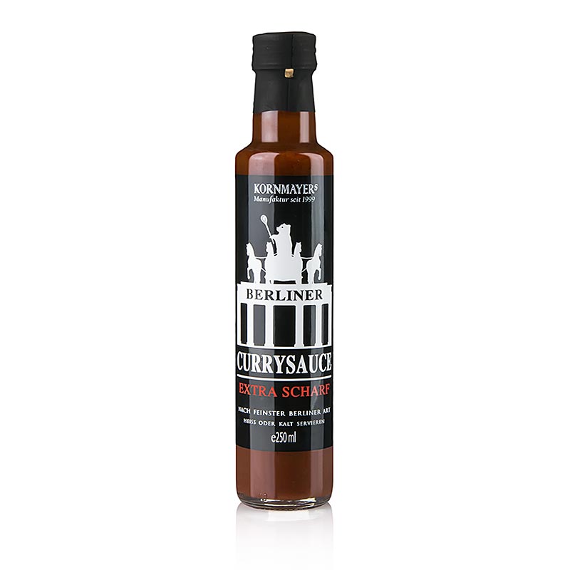Kornmayer - Salsa al curry di Berlino, extra piccante, 250 ml