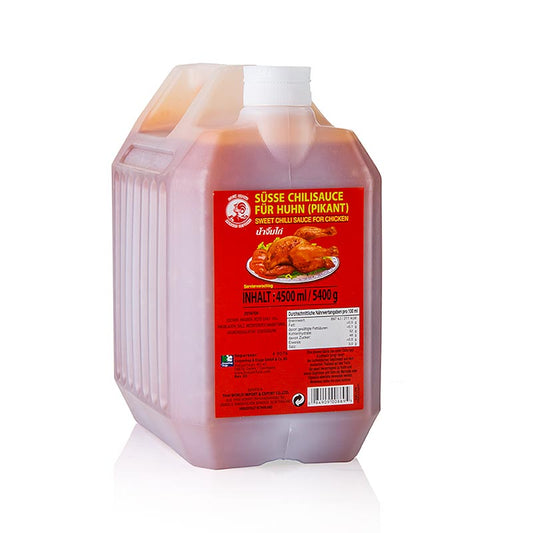 Salsa al peperoncino per pollame, Gold Label, Cock Brand, 4,5 l