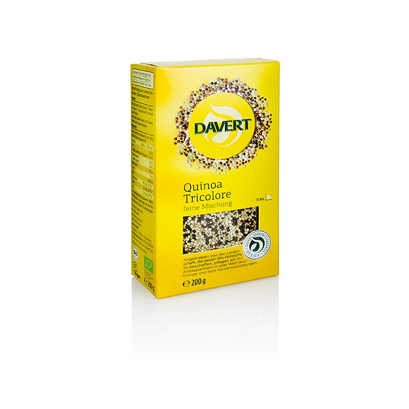 Quinoa, intera, Tricolore, Davert, biologica, 200 g
