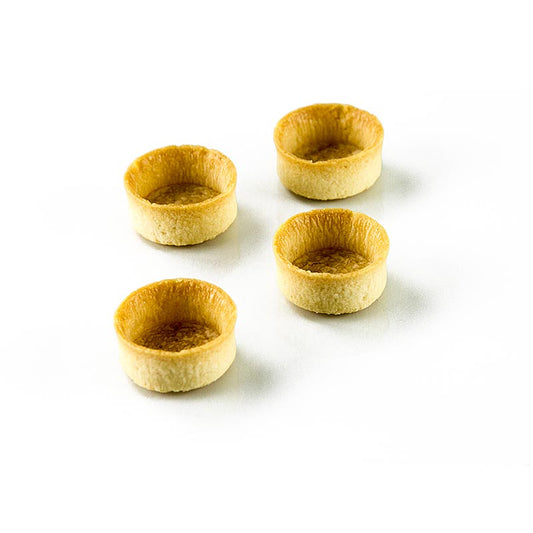 HUG - Mini-tartelettes à dessert - Filigrano, rondes, ø 3,8 cm, H 1,8 cm, pâte brisée, 200 pièces