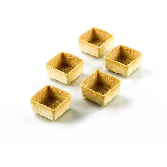 Mini Snack-Tartelettes, Filigrano, Carré, 3,3cm, H 18mm, 225 Pcs