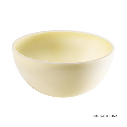 Valrhona Solstis Ivoire, grandes demi-coques rondes (Ø71,6mm), 432 g, 45 pcs