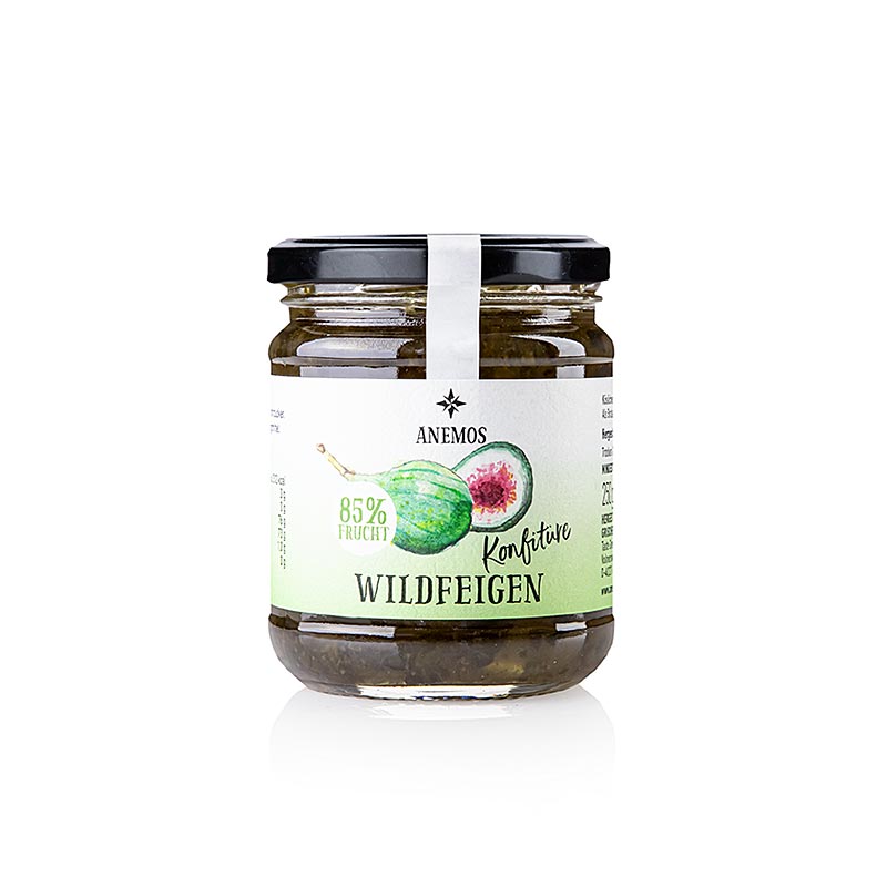 Wildfeigenkonfitüre, mit Honig, ANEMOS, 245 g
