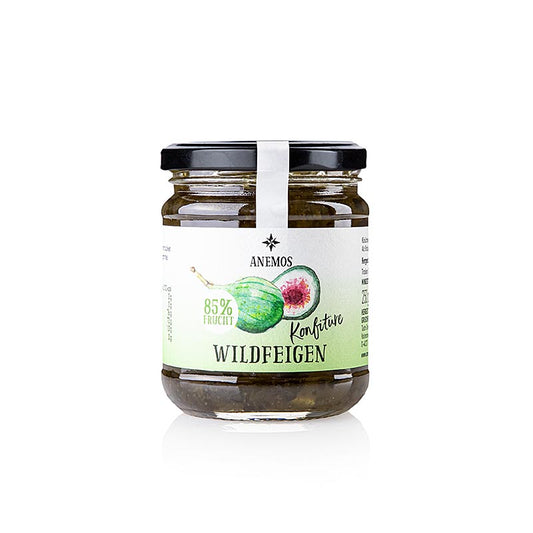 Confettura di fichi selvatici, con Miele, ANEMOS, 245 g