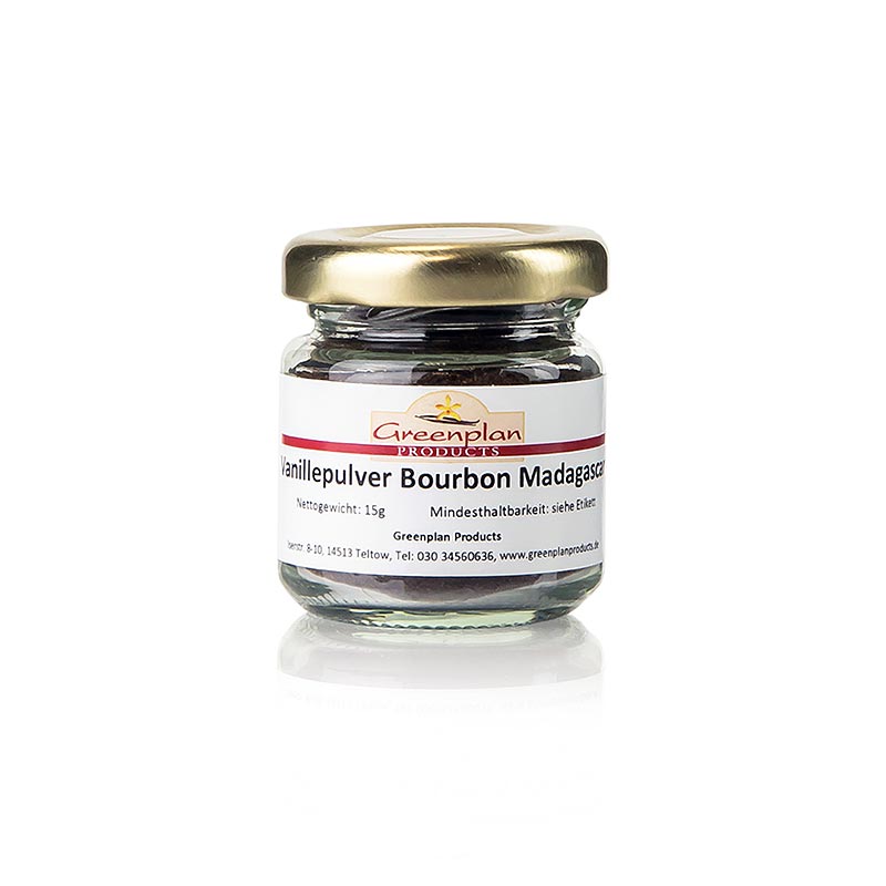 Bourbon, moulue, de Madagascar, Greenplan, 15 g