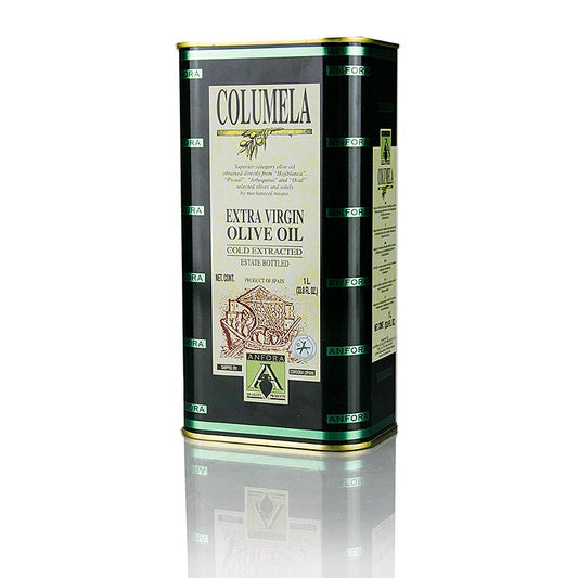 Huile d'olive vierge, cuvée Columela, 1 l