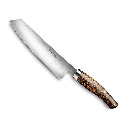 Nesmuk Soul 3.0 Kochmesser, 180mm, Edelstahlzwinge, Griff Maserbirke, 1 St
