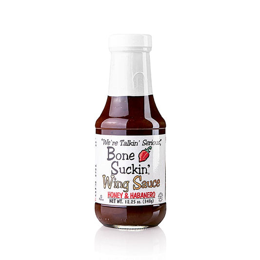 Sauce pour ailes de poulet Bone Suckin' - Honey-Habanero, Ford's Food, 290 ml