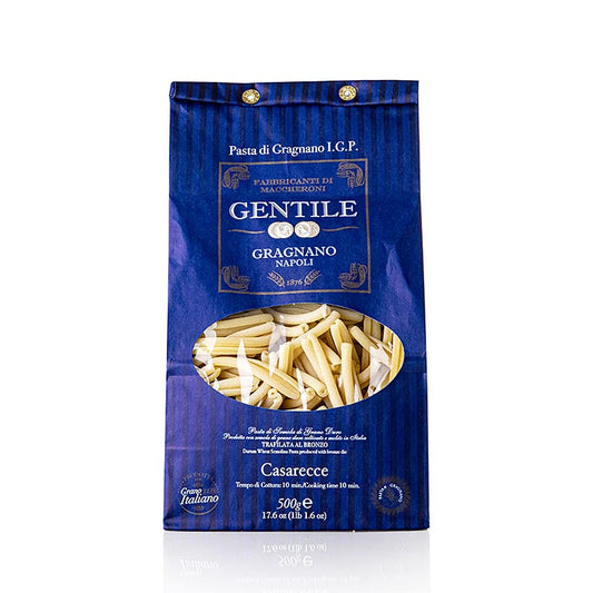 Pastificio Gentile Gragnano IGP - Casarecce, trafilate al bronzo, 500 g