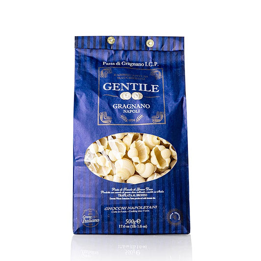 Pastificio Gentile Gragnano IGP - Gnocco Napoletano, trafilato al bronzo, 500 g