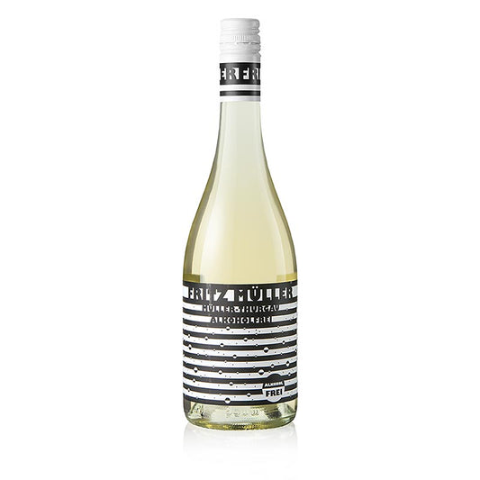"verperlt" Perlwein, alkoholfrei, halbtrocken, Fritz Müller, 750 ml