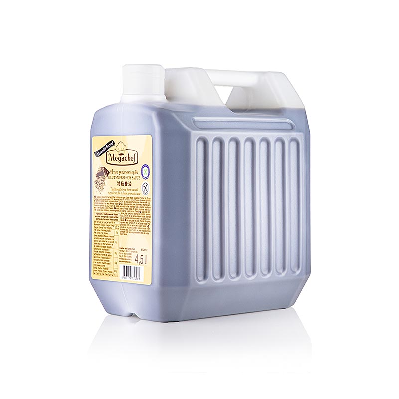 Salsa di soia - senza glutine, Megachef, 4,5 l
