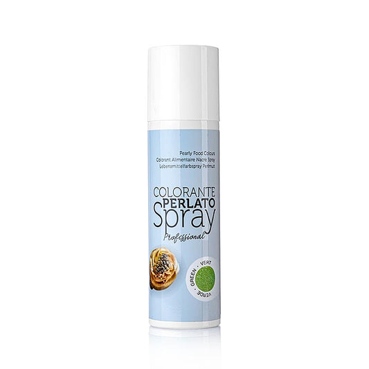 Spray glitterato, verde perlato (madreperla), 250 ml