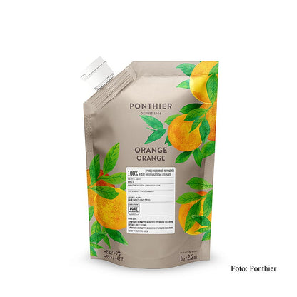 Purea di arance Ponthier, 100% frutta, senza zucchero aggiunto, 1 kg