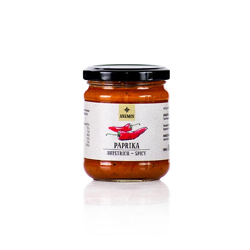 ANEMOS Tapenade de poivrons rouges (piquante), 200 g