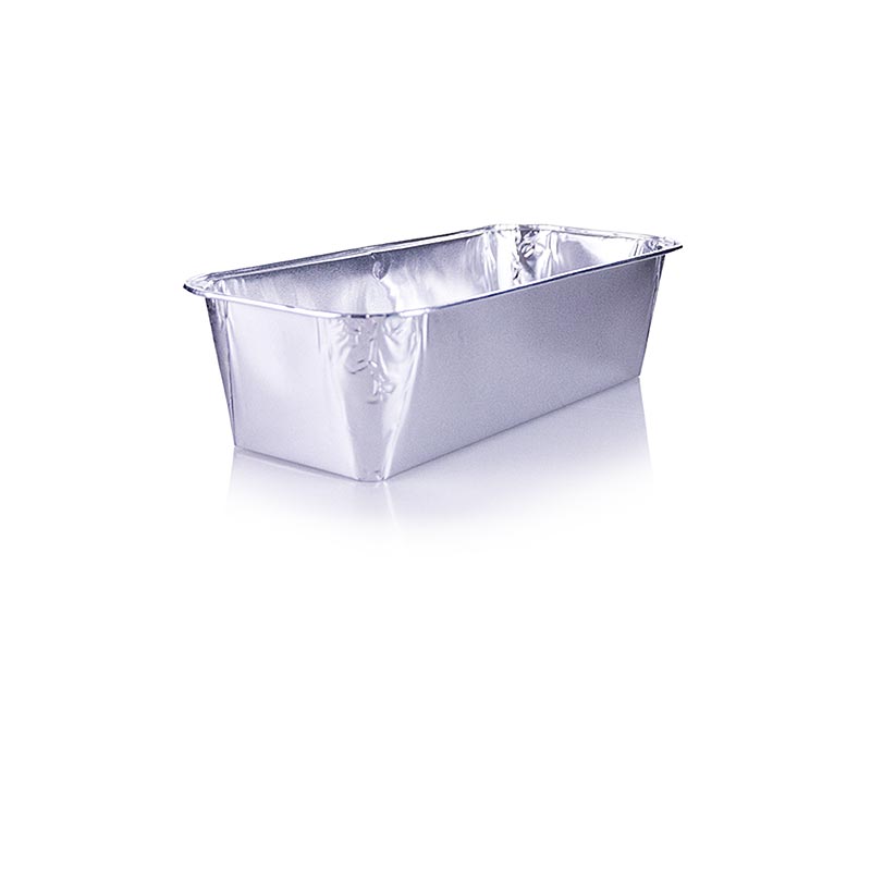 PAPSTAR - Einweg Aluschalen Take Away, Rechteckig, 6x10,2x23cm, 1,09l, 10 St