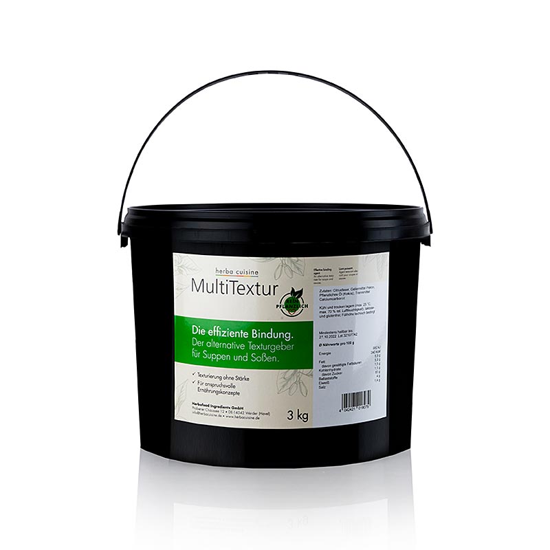 Herbacuisine Multi texturant à base de fibres d'agrumes, Herbacuisine, 3 kg
