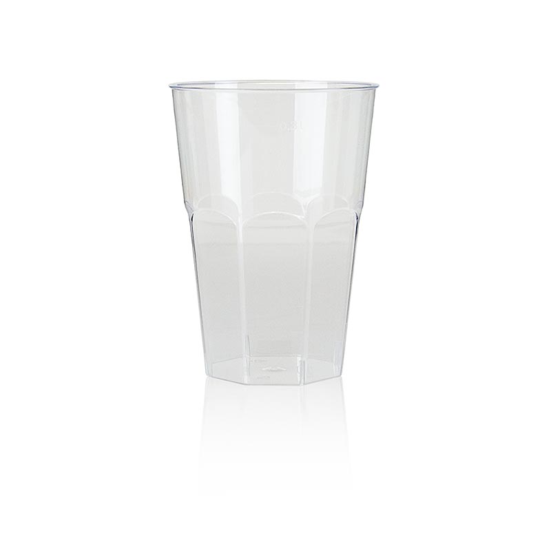 PAPSTAR - Bicchieri monouso per latte macchiato / caipirinha, 300 ml, 30 pezzi