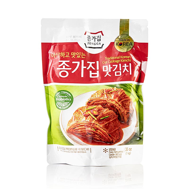 Kimchi - eingelegter Chinakohl, Jongga, 1 kg
