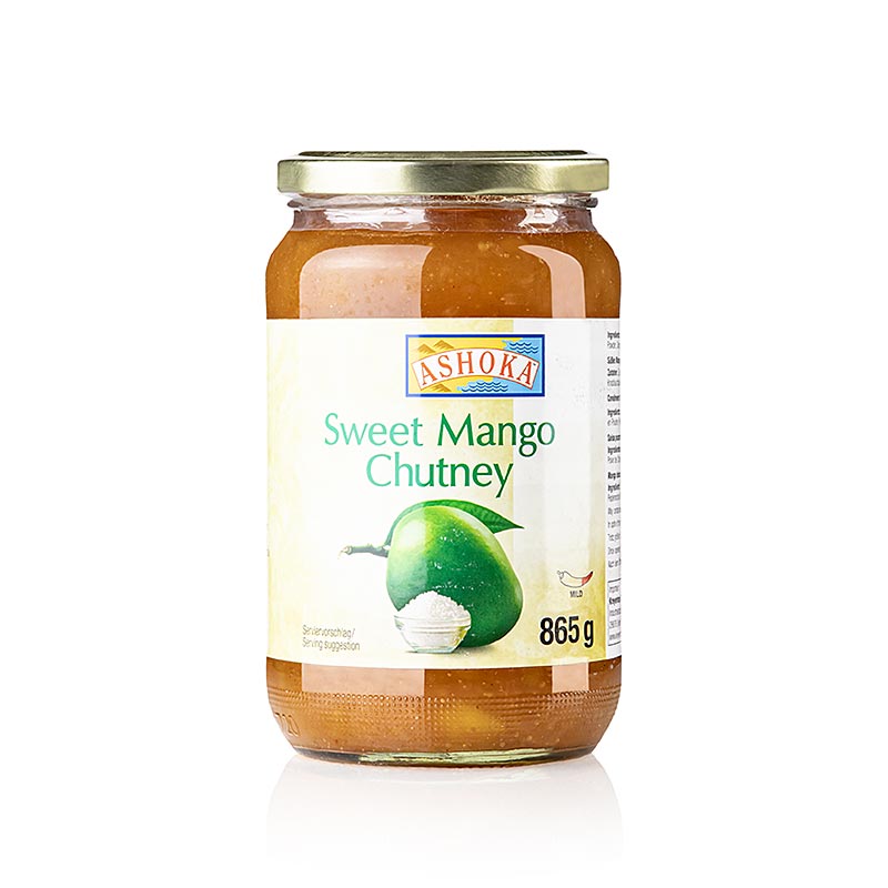 Chutney di mango, dolce, Ashoka, 865 g