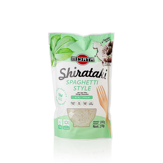 Shirataki Spaghetti Style, aus der Konjak Wurzel, Miyata, 270 g